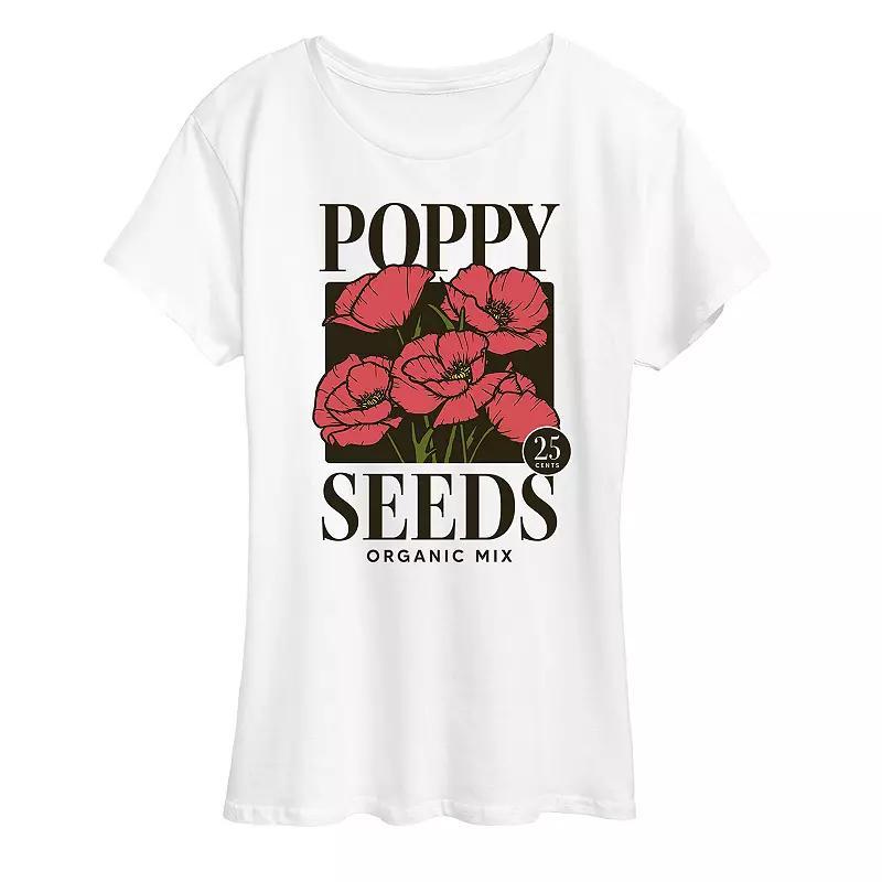 Womens Poppy Seed Packet Graphic Tee Product Image