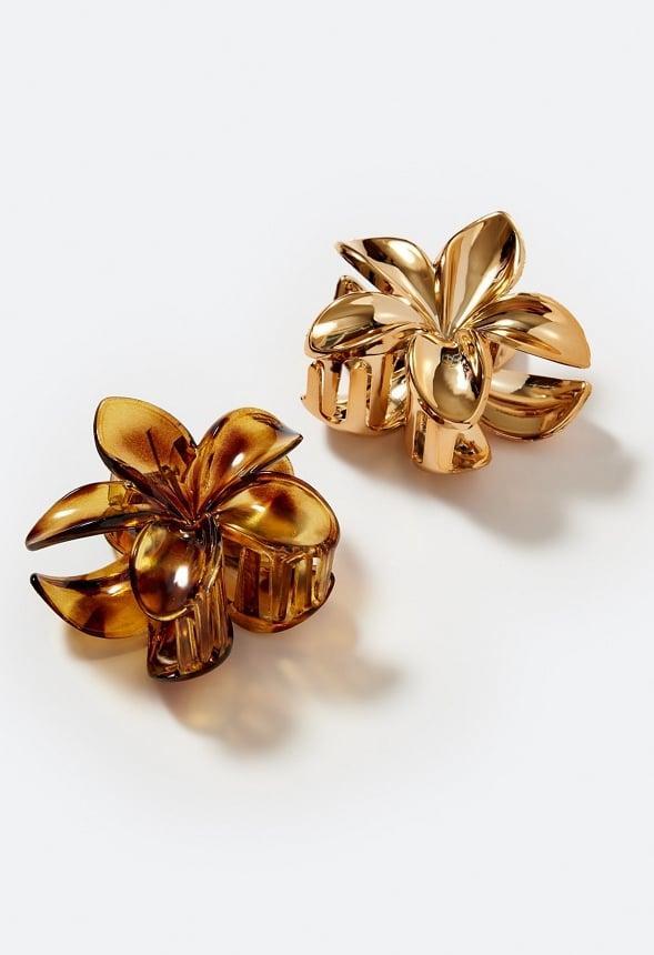 2-Pack Lana Flower Hair Claws Product Image