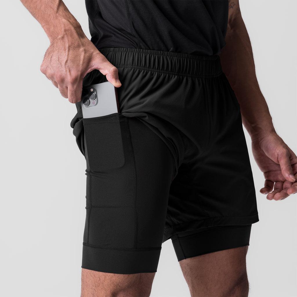 0784. Ultralite™ 6" Liner Short - Dusk Black/Black Product Image