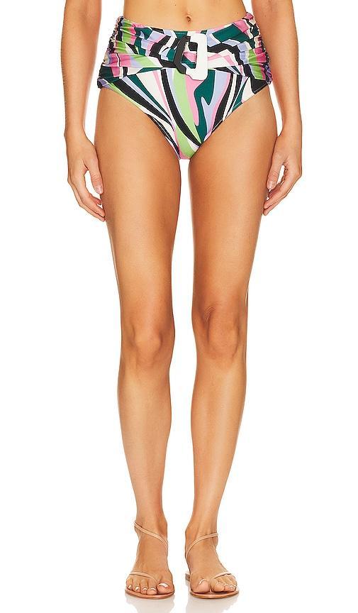 Delos High Waist Bikini Bottom PatBO Product Image