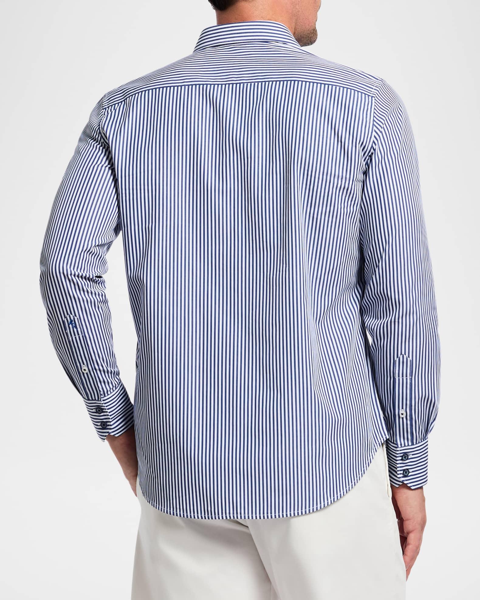 Mens Greenwich Stripe Sport Shirt Product Image