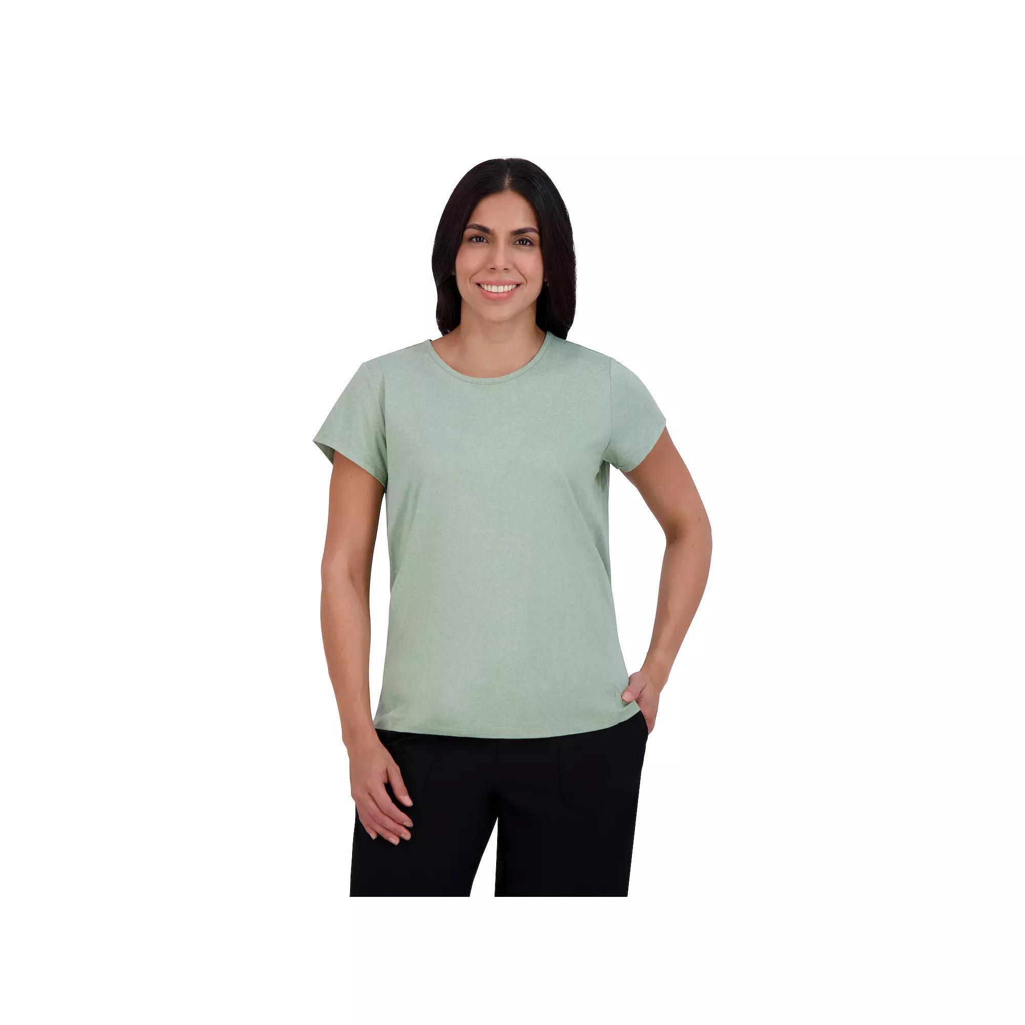 Women's ZeroXposur Melange Short Sleeve T-Shirt, Size: Large, Laurel Product Image