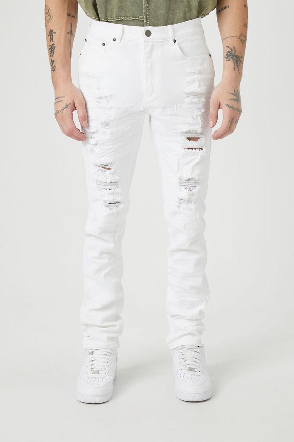 Distressed Skinny Jeans | Forever 21 Product Image