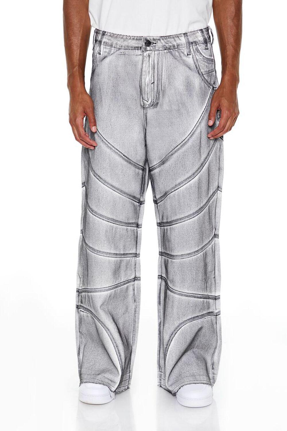 Reworked Seamed Flare Jeans | Forever 21 Product Image