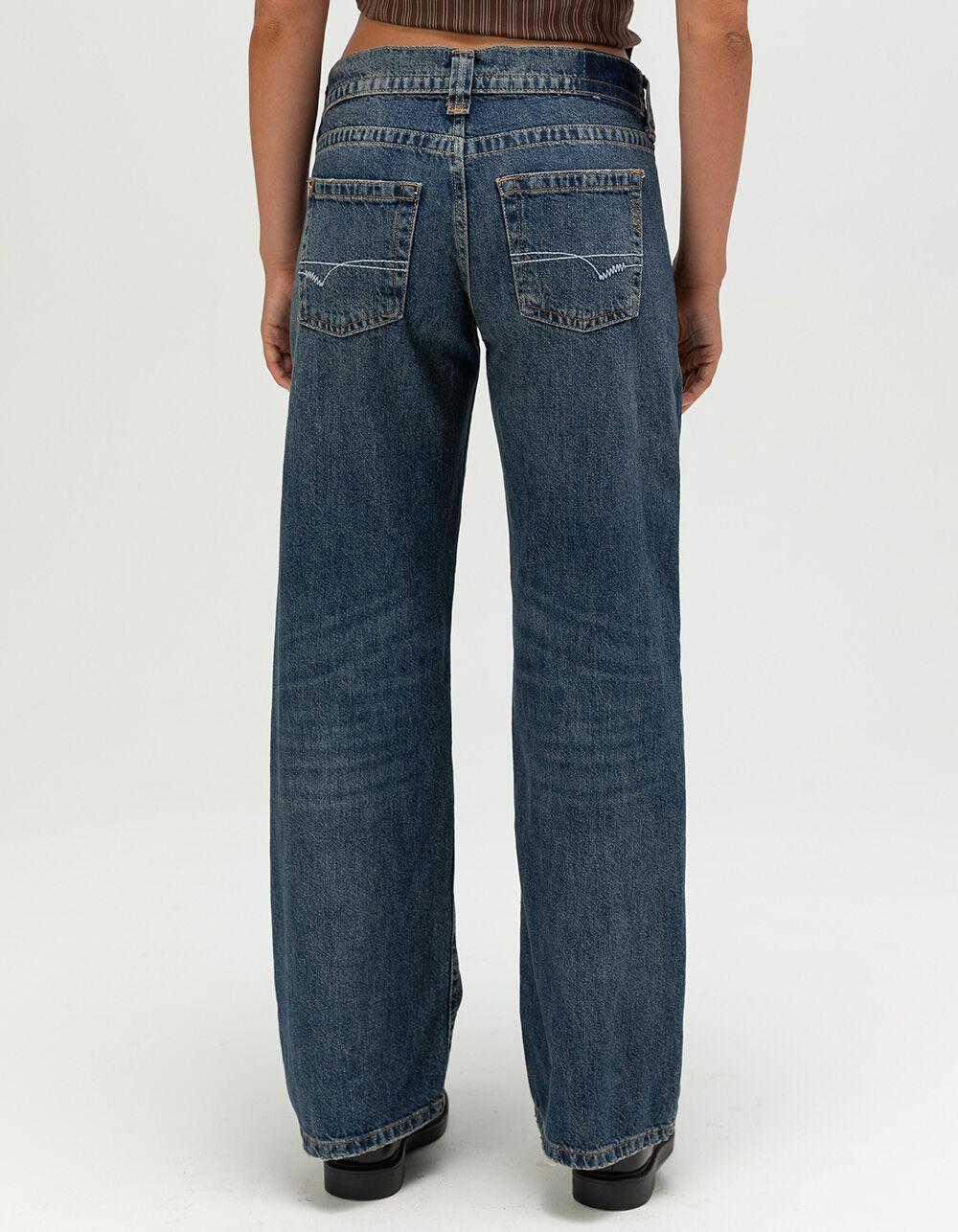 BDG Urban Outfitters Kayla Womens Low Rise Slouchy Jeans - VINTAGE MED Product Image