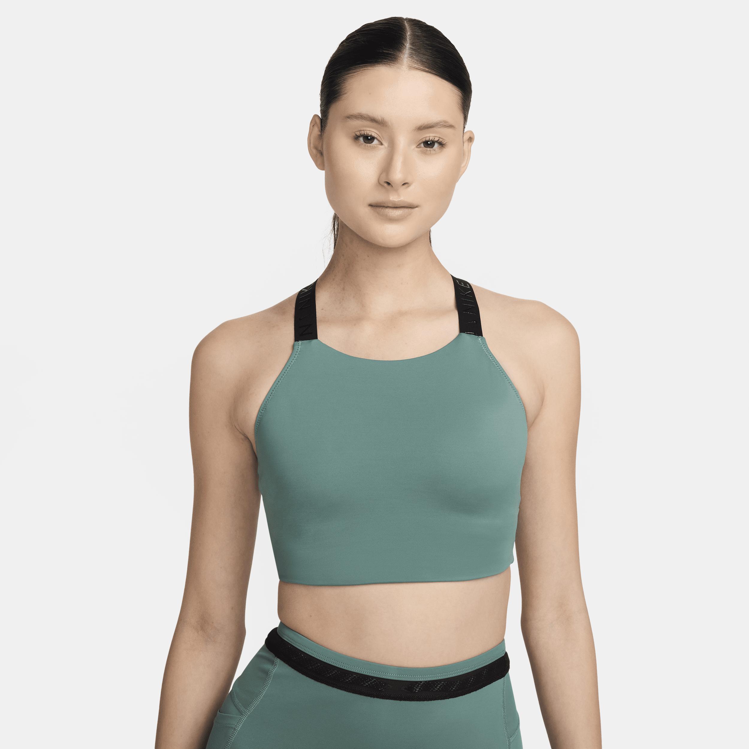 Nike Swim Hydralock Fusion Women's High-Neck Midkini Top Product Image