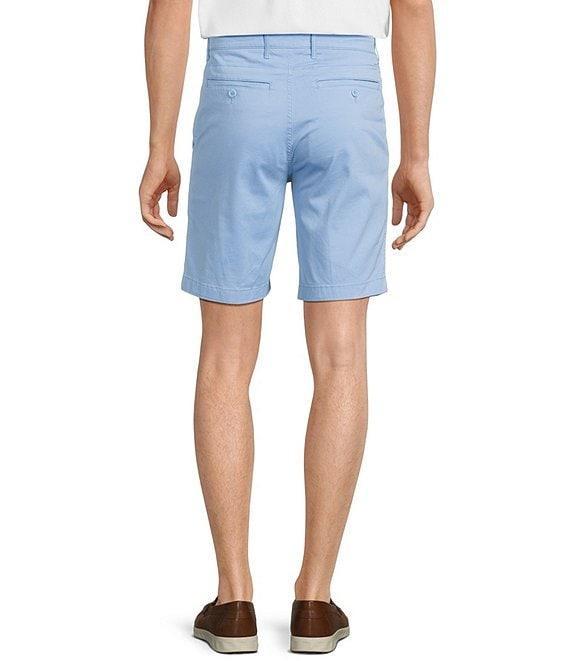 Roundtree & Yorke Casual Straight Fit Flat Front Tech Pocket Printed 9#double; Inseam Shorts Product Image