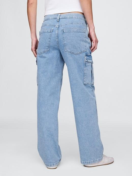 Mid Rise Corduroy '90s Loose Cargo Pants Product Image