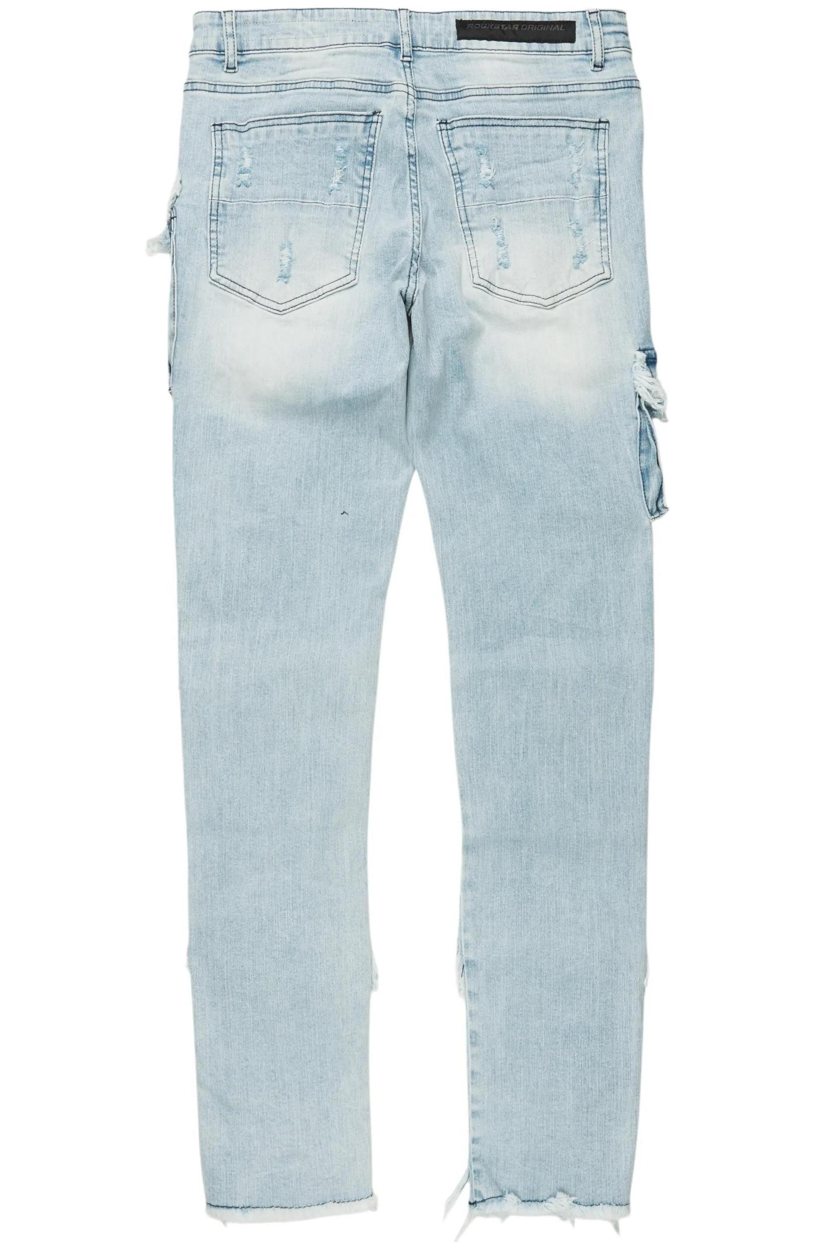 Yasu Blue Painter Slim Fit Jeans Male Product Image
