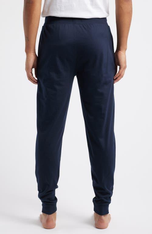 Boss Ease Cotton Logo Print Joggers Regular Fit Product Image