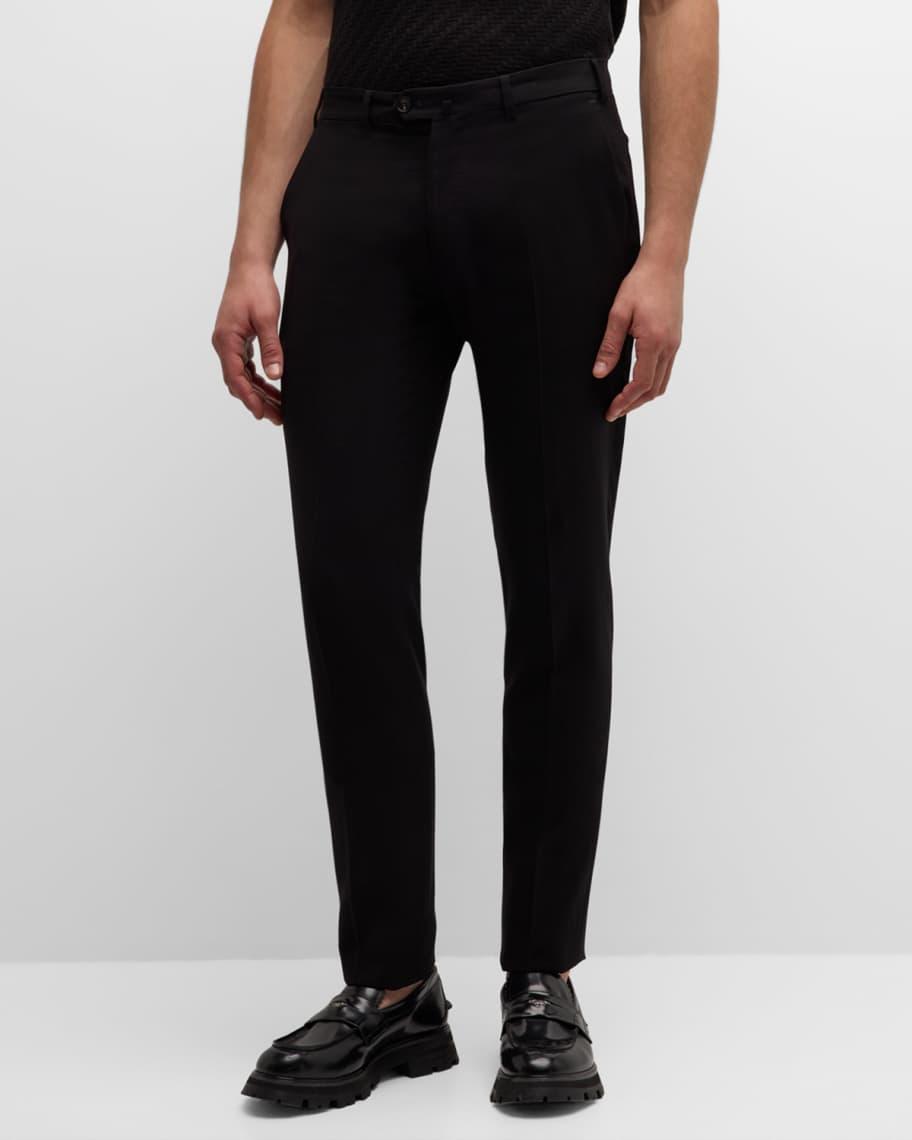 Mens Classic Slim-Fit Pants Product Image