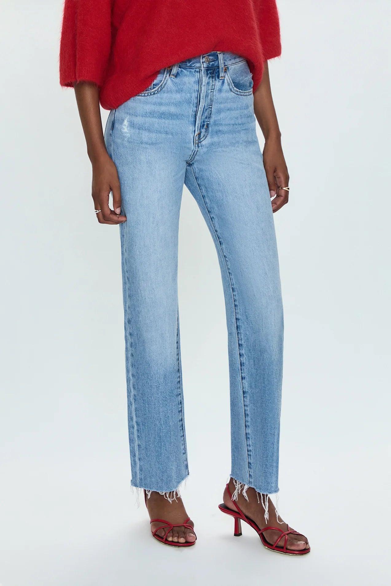 Cassie Super High Rise Straight- Savvy Vintage Product Image