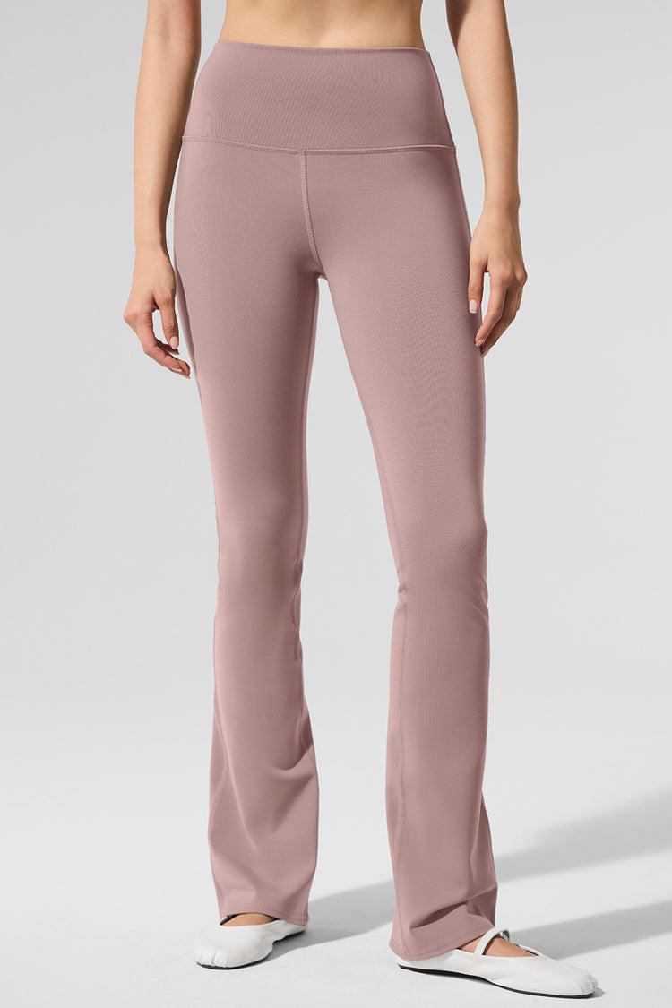 Airbrush High-Waist Bootcut Legging - Taupe Product Image