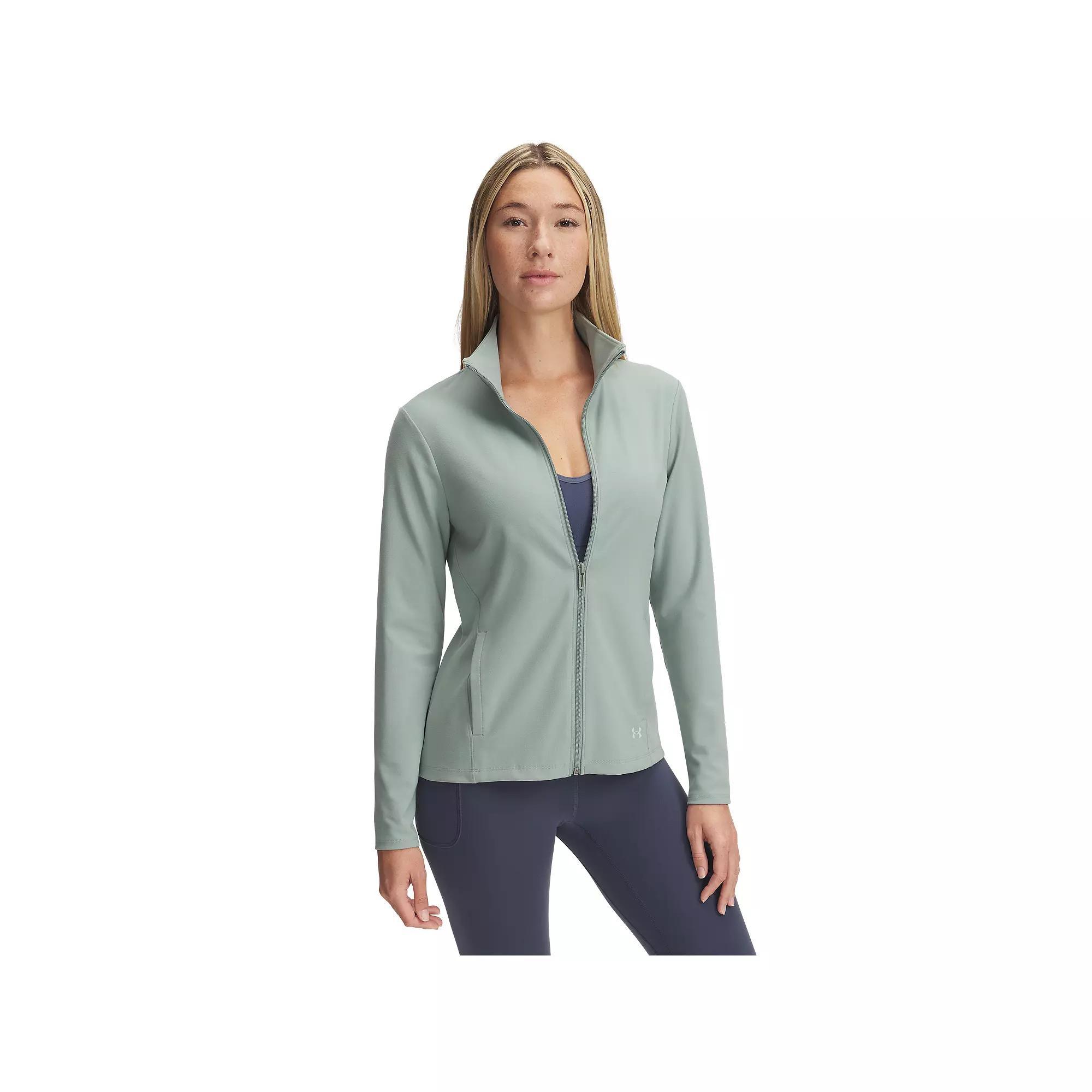 Women's Under Armour Motion Jacket, Size: Medium, Silica Green Product Image