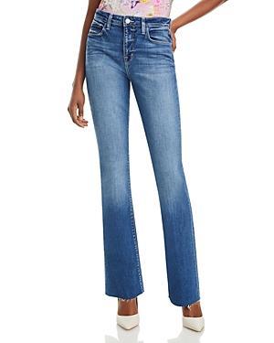 LAgence Ruth High Rise Straight Jeans in Cambridge Product Image