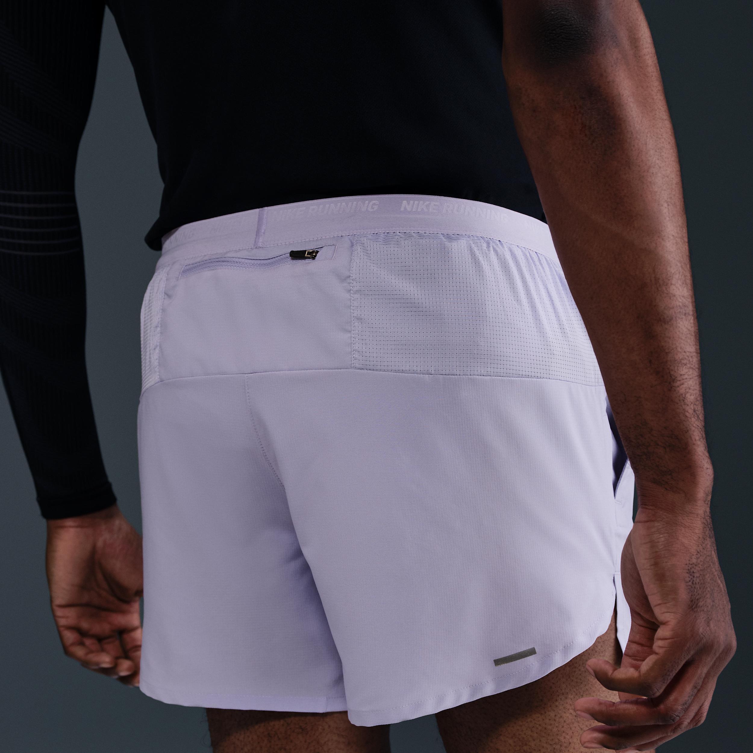 Nike Men's Stride Dri-FIT 5" Brief-Lined Running Shorts Product Image