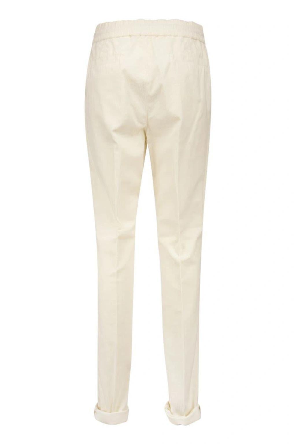 BRUNELLO CUCINELLI Drawstring Pleated Pants In Multi Product Image