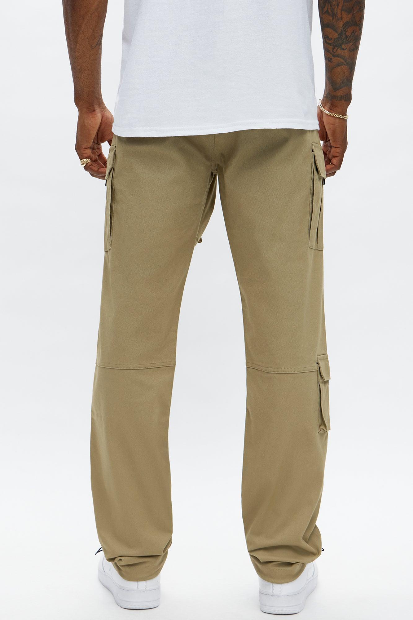 Slim Mission Ready Cargo Pants - Olive Product Image