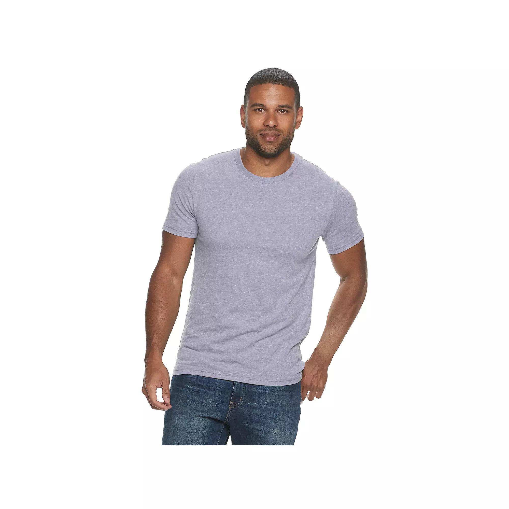 Men's Sonoma Goods For Life® Supersoft Crewneck Tee, Size: Medium, Red Product Image