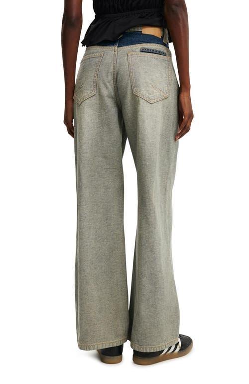 Cotton On Women's Relaxed Wide Jean in Blue Dusk Reverse at Nordstrom, Size 14 Product Image
