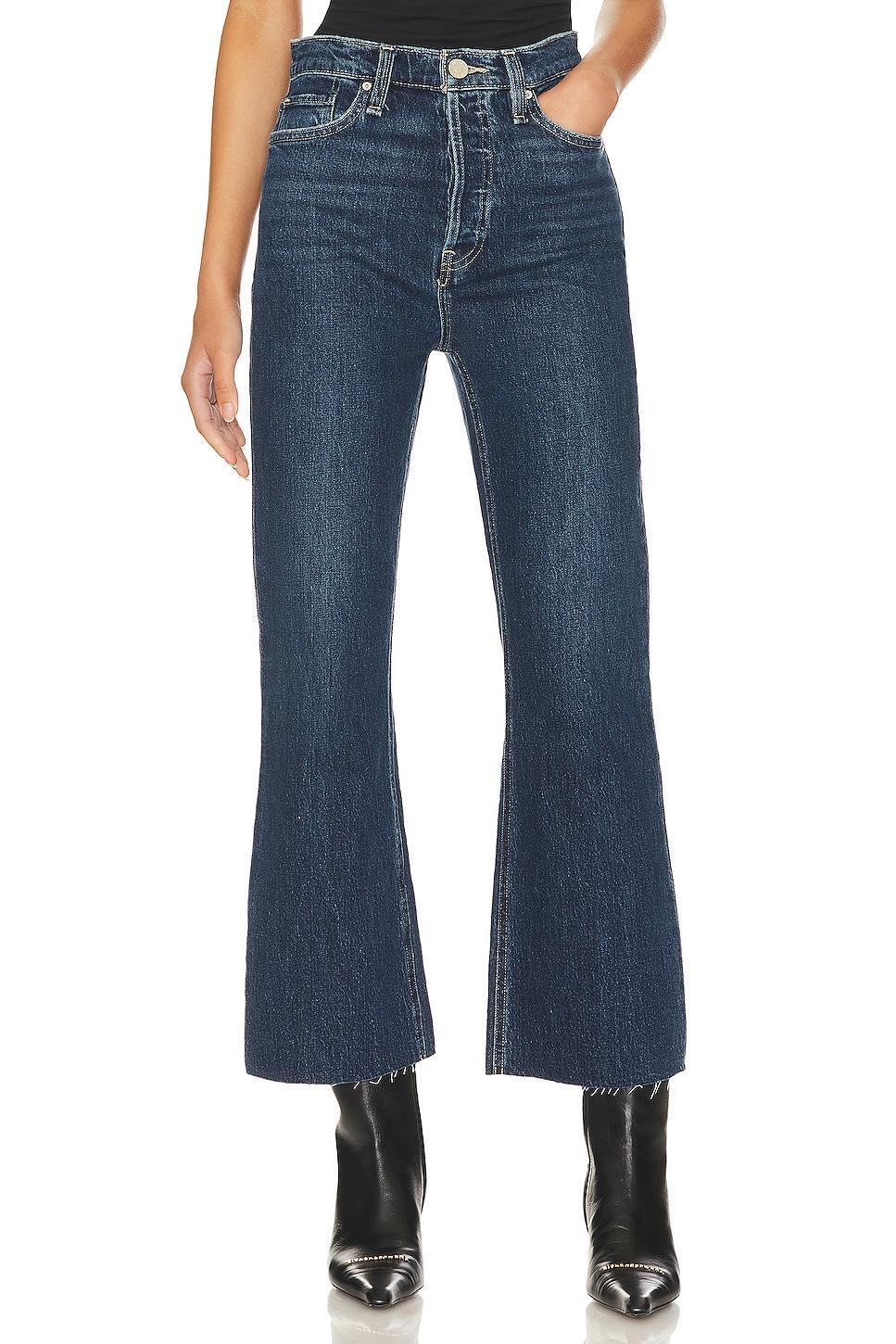 Womens Faye High-Rise Boot-Cut Jeans Product Image
