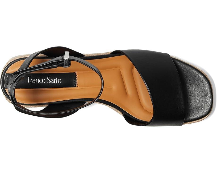Clemens Raffia Espadrille Wedge Heel Sandals Product Image