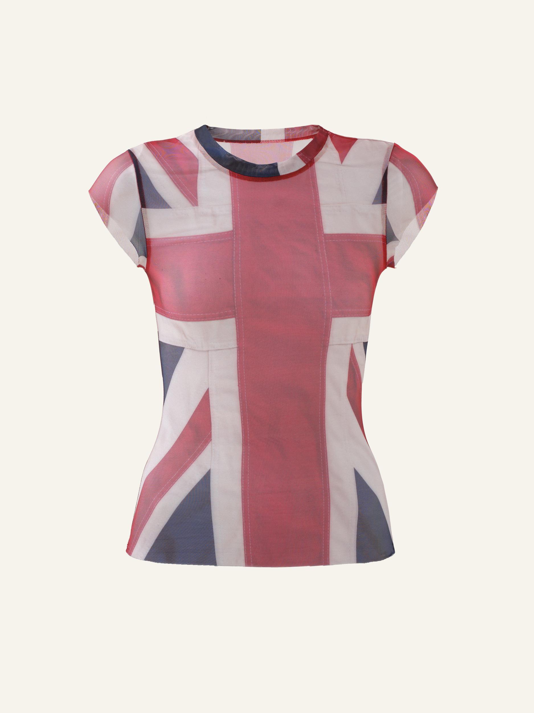 Love tee in Union Jack Product Image