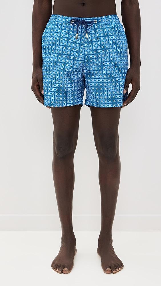 Orlebar Brown Bulldog Drawcord Dahlia Swim Shorts 6" | Shopbop Product Image