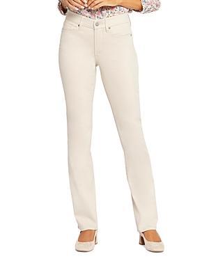 Nydj Marilyn Waist Match Straight Leg Jeans in Feather Product Image