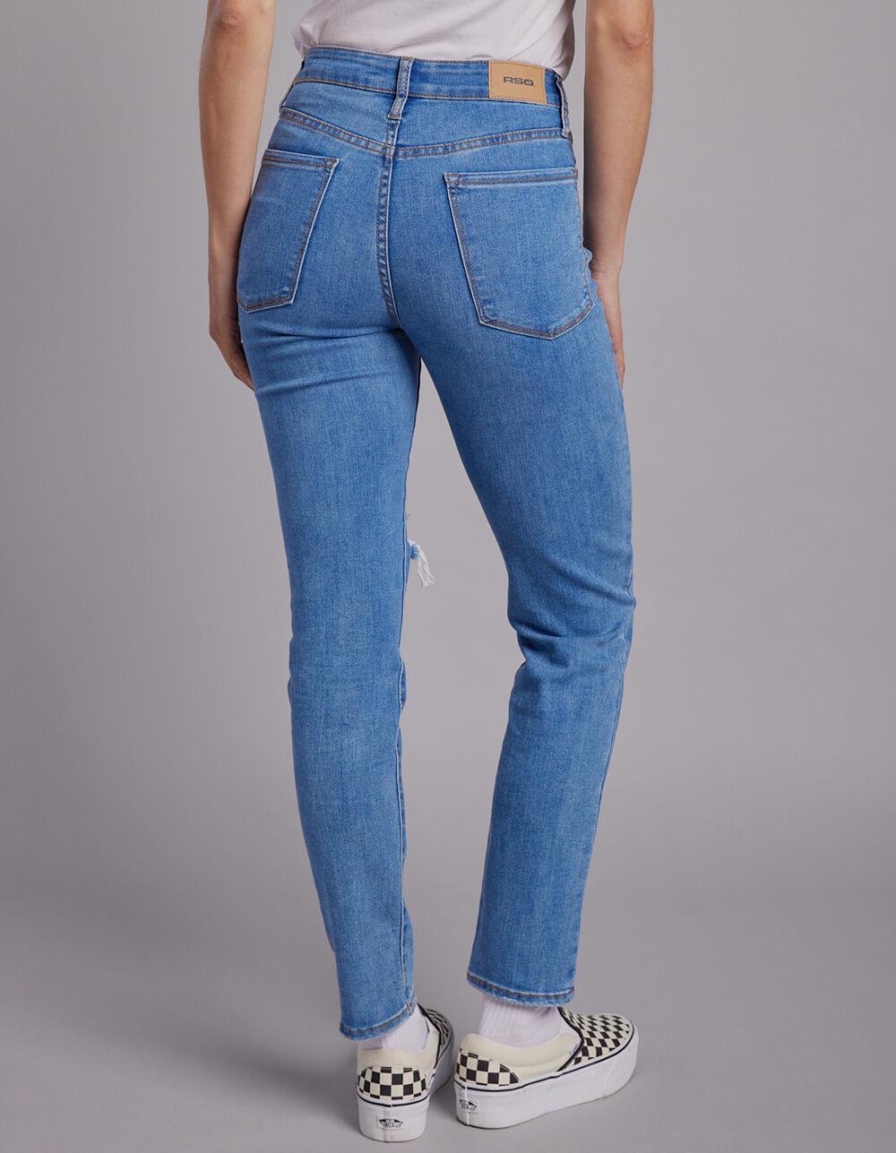 RSQ Womens Vintage Mom Jeans - MEDIUM WASH Product Image