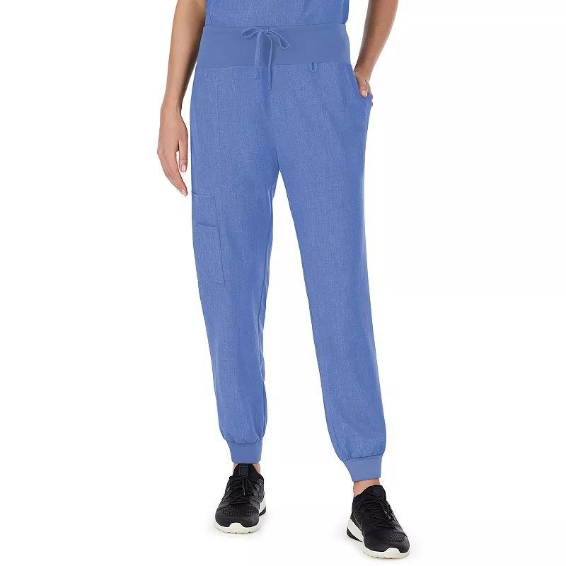 Women's Cuddl Duds® Scrubs Jogger Pants, Size: Small, Ceil Grey Product Image