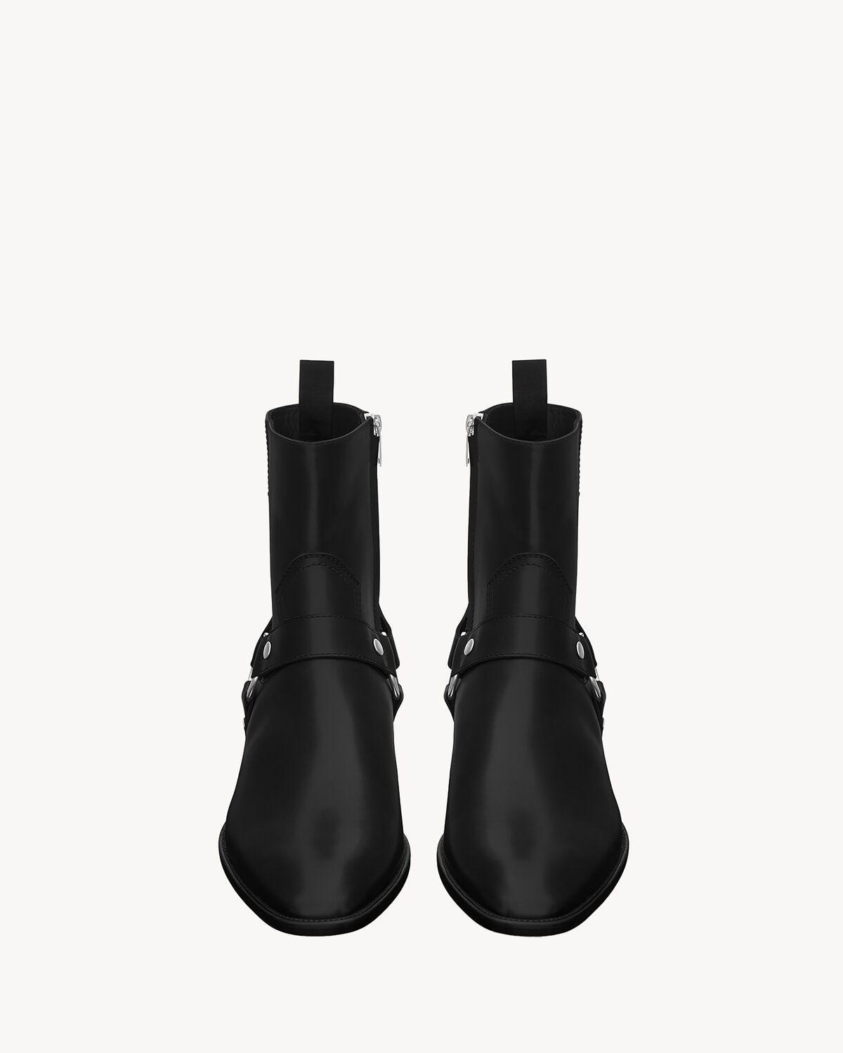 wyatt harness boots in smooth leather Product Image