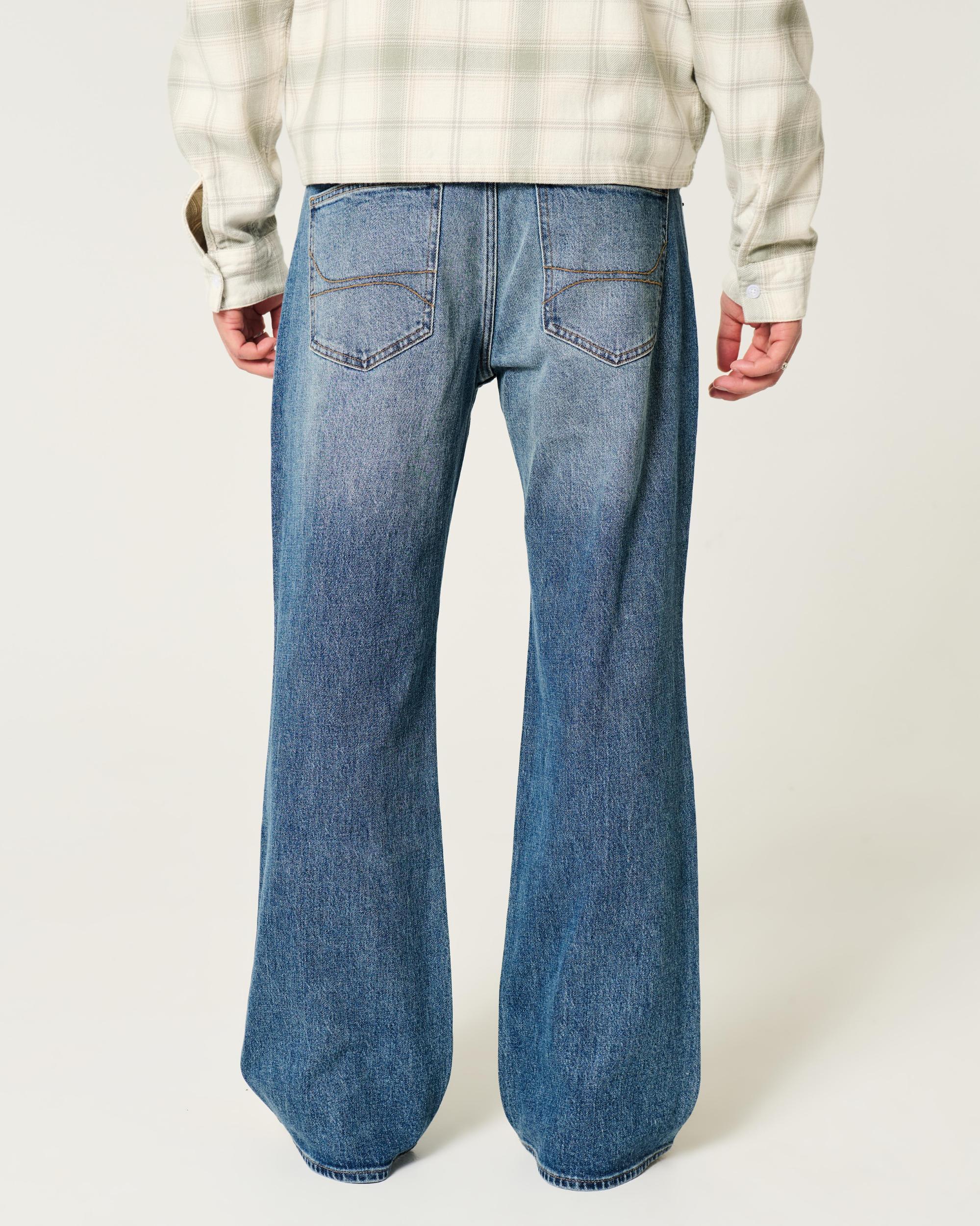 Medium Wash Relaxed Boot Jeans Product Image