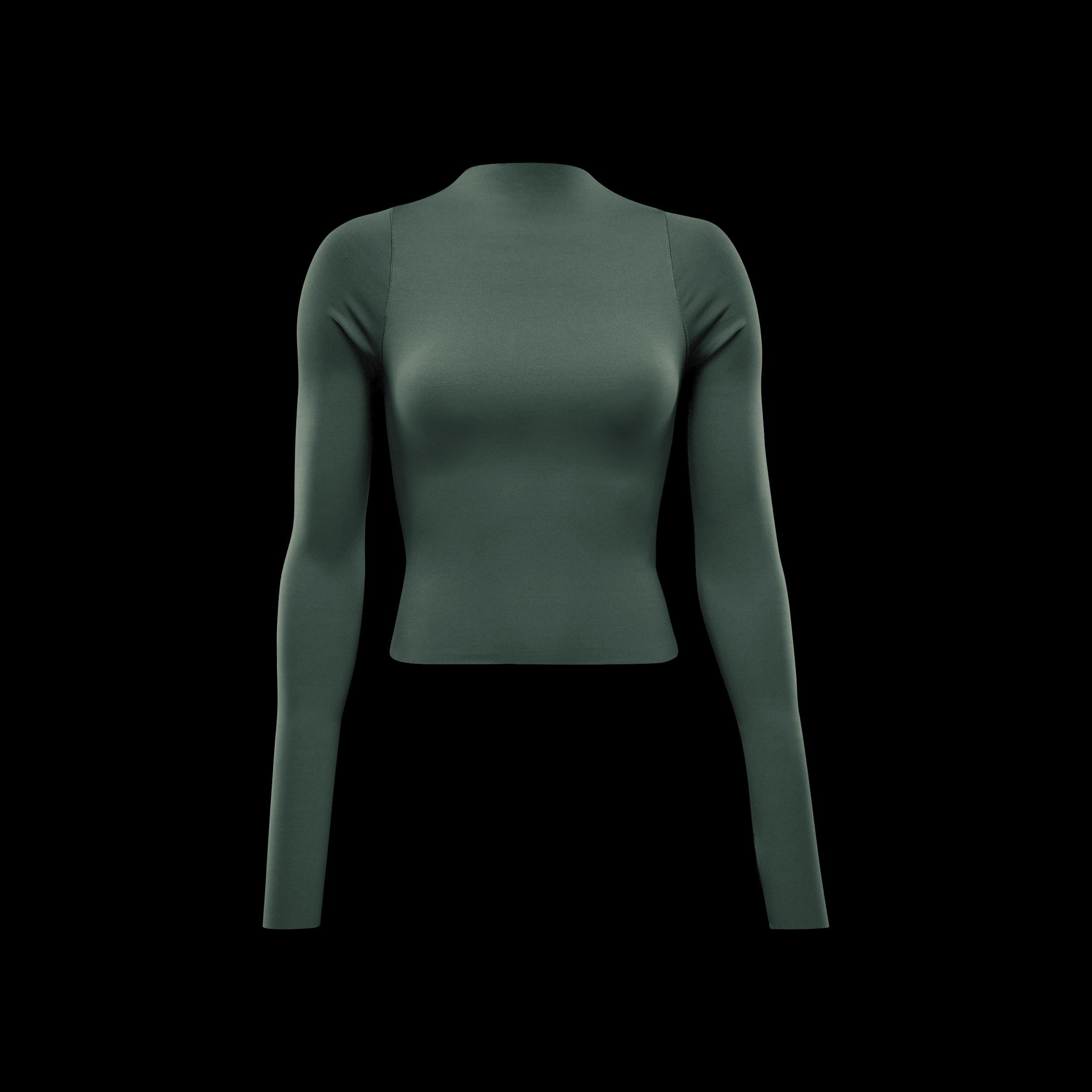 Nike Women's Zenvy Dri-FIT Long-Sleeve Top Product Image
