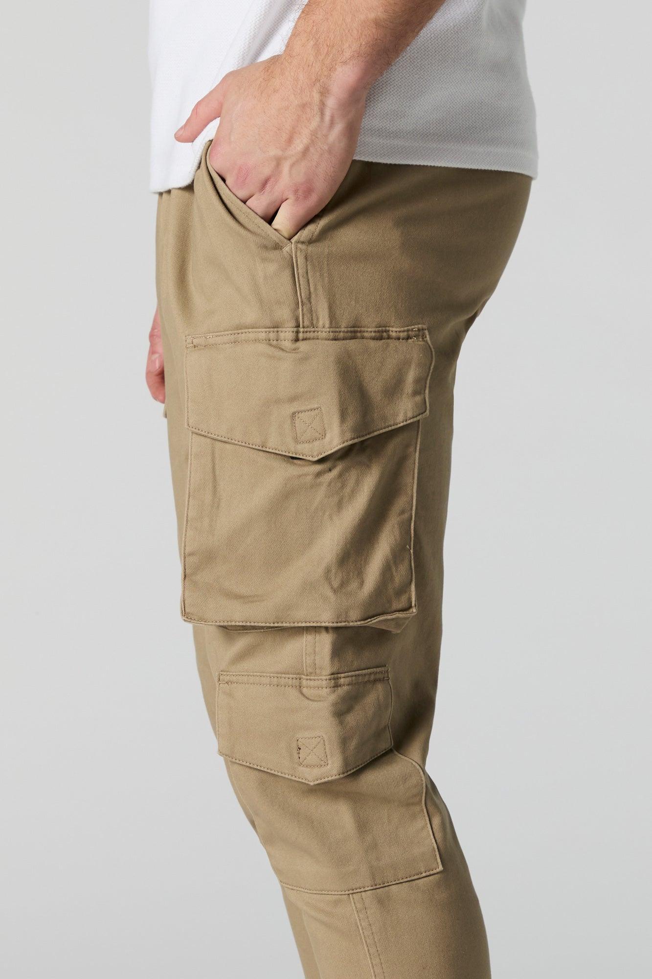 Soft Knit Cargo Jogger Male Product Image