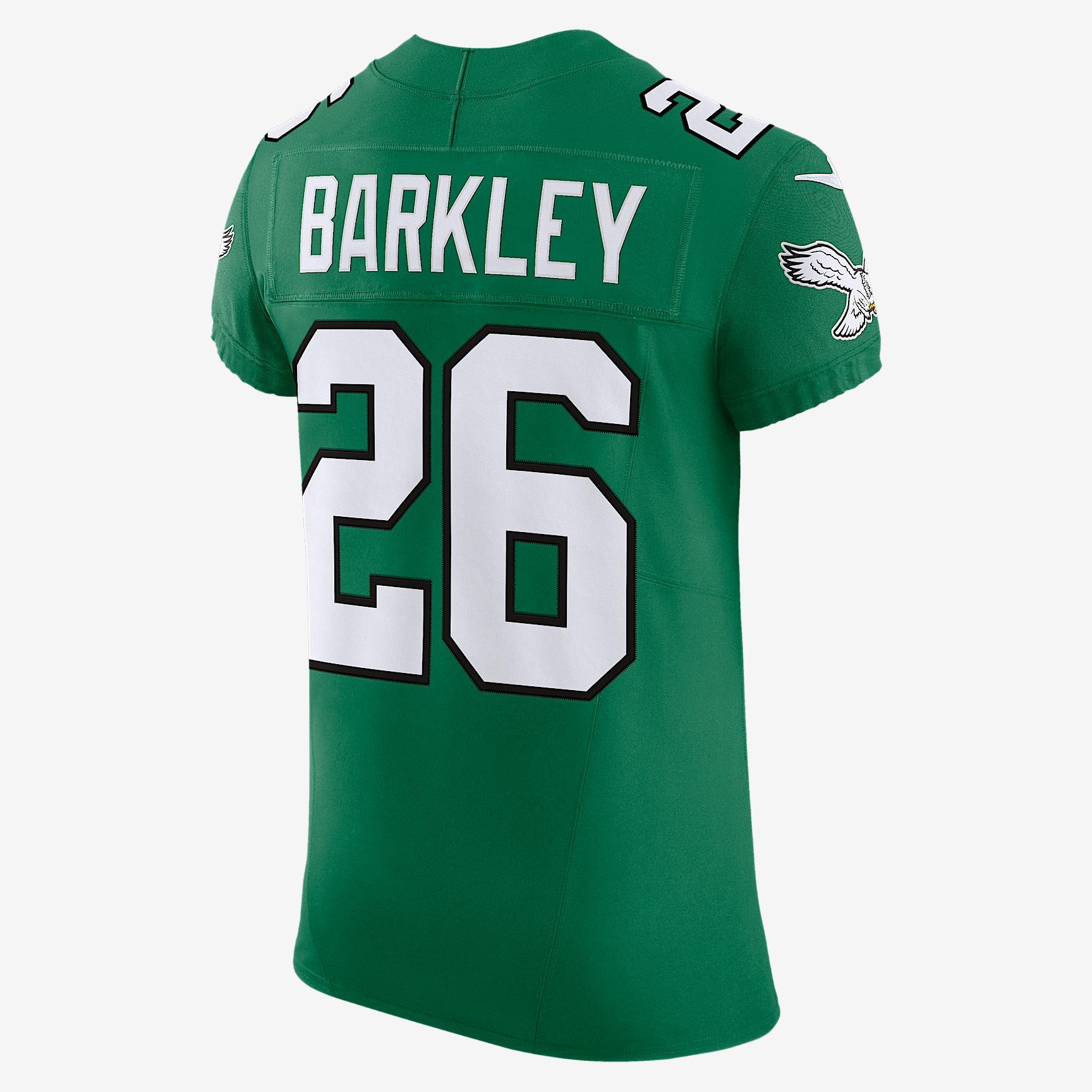 Saquon Barkley Philadelphia Eagles Men's Nike Dri-FIT NFL Elite Jersey Product Image