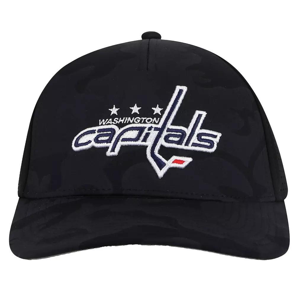 Mens American Needle Washington Capitals Valin Camo Super Tech Vented Adjustable Hat Product Image