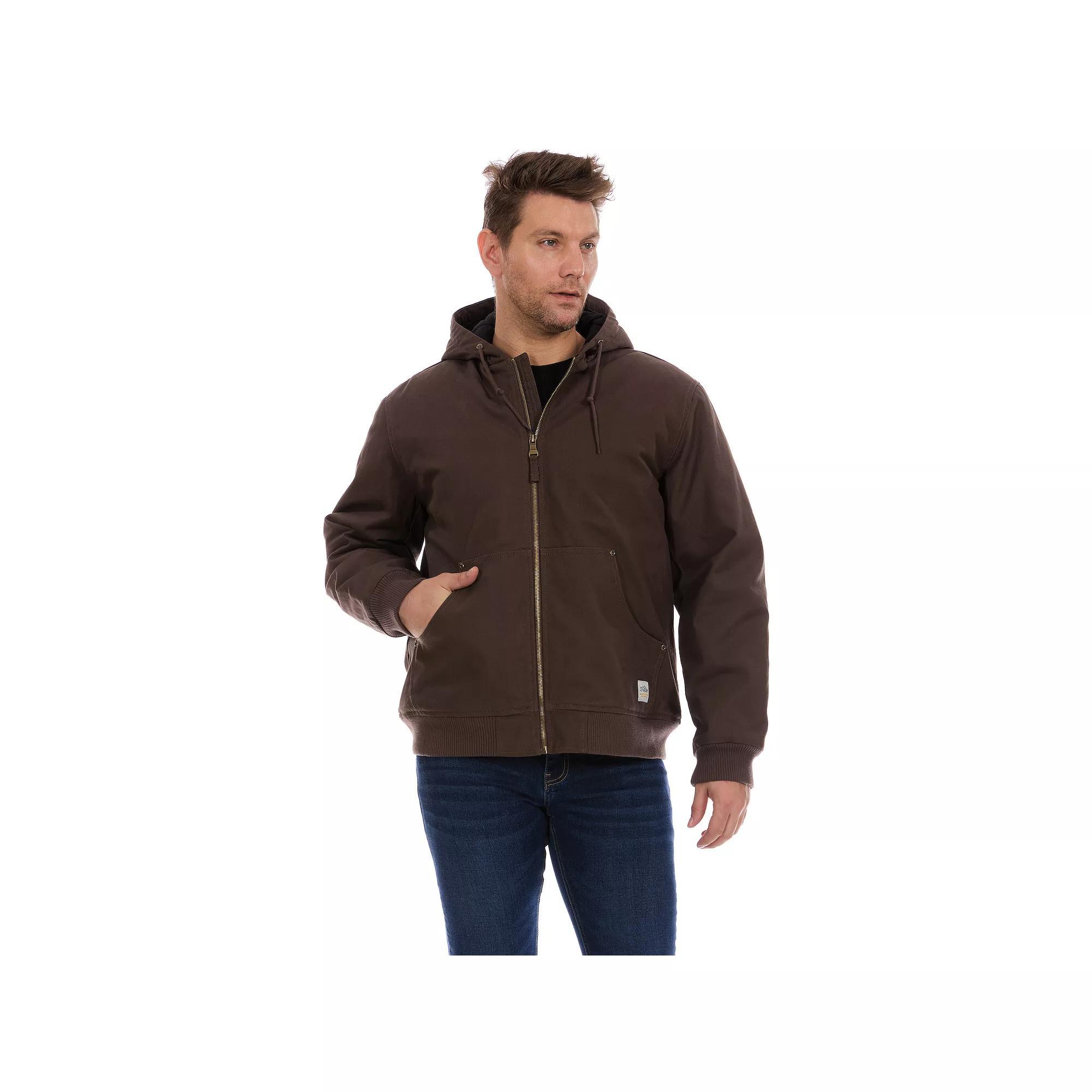 Men's Bass Creek Outfitters® Tricot-Lined Duck Canvas Jacket, Size: XL, Brown Product Image