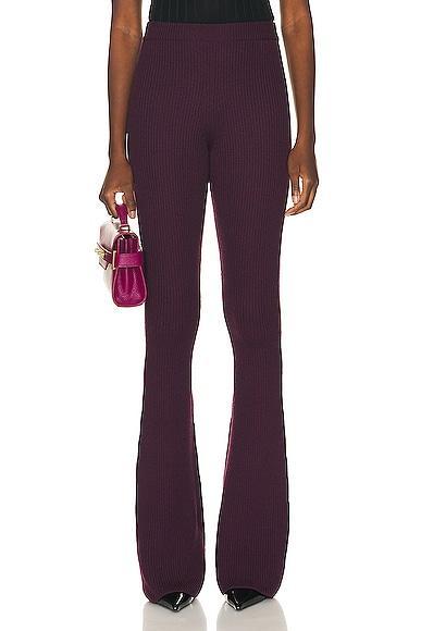 Bally Flare Pant Wine. (also in ). Product Image