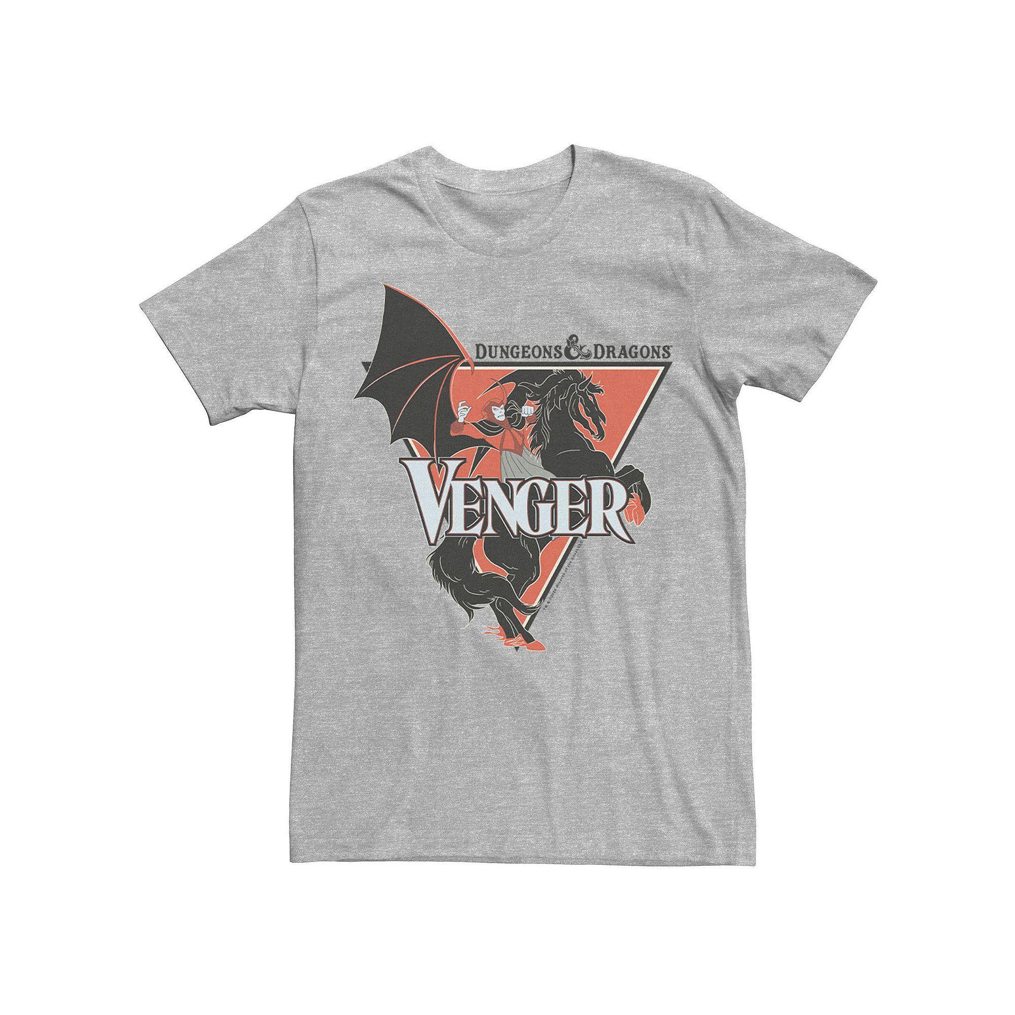 Men's Dungeons & Dragons Venger Horse Tee, Size: Medium, Athletic Grey Product Image