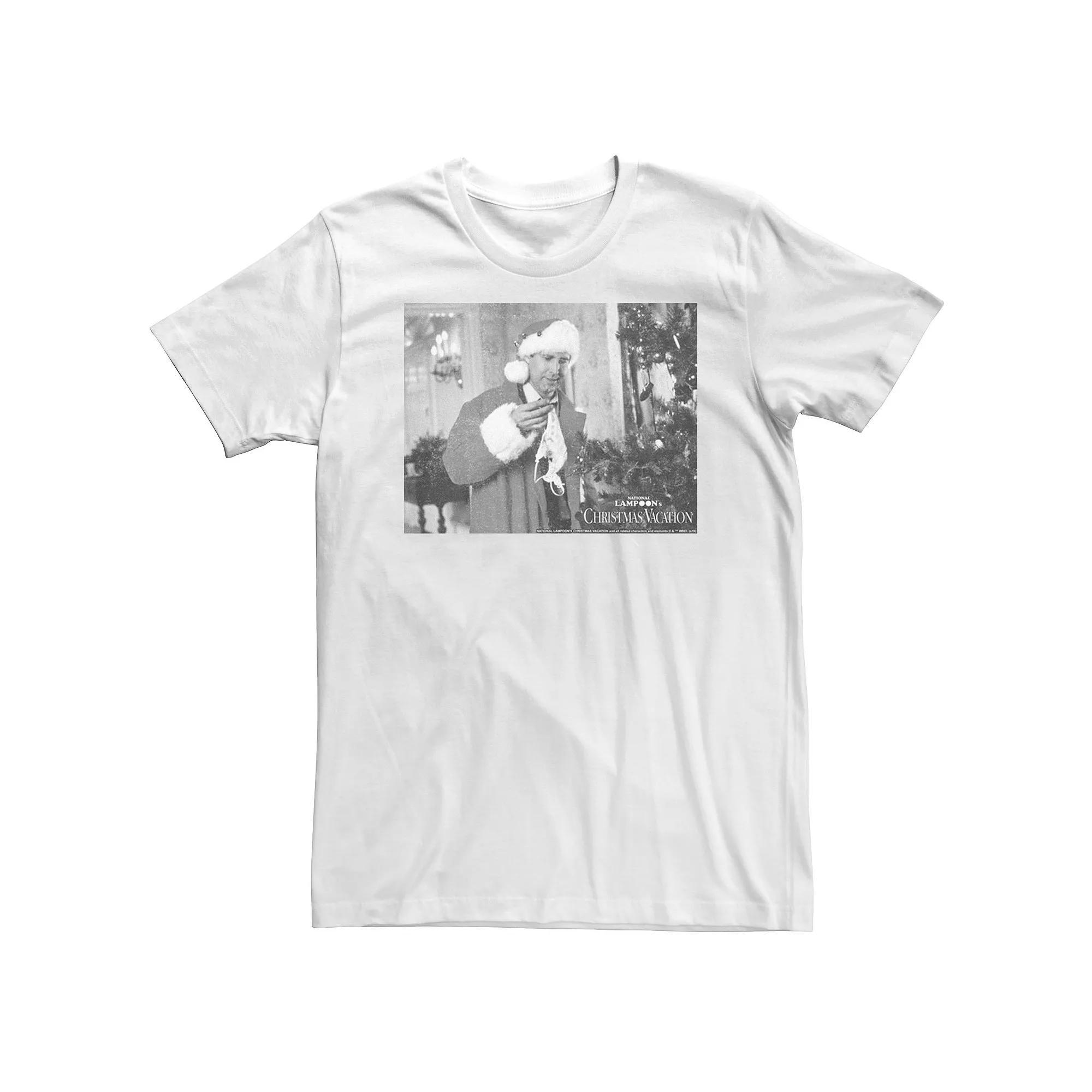 Big & Tall National Lampoon's Christmas Vacation Underwear Portrait Tee, Men's, Size: 4XLT, White Product Image