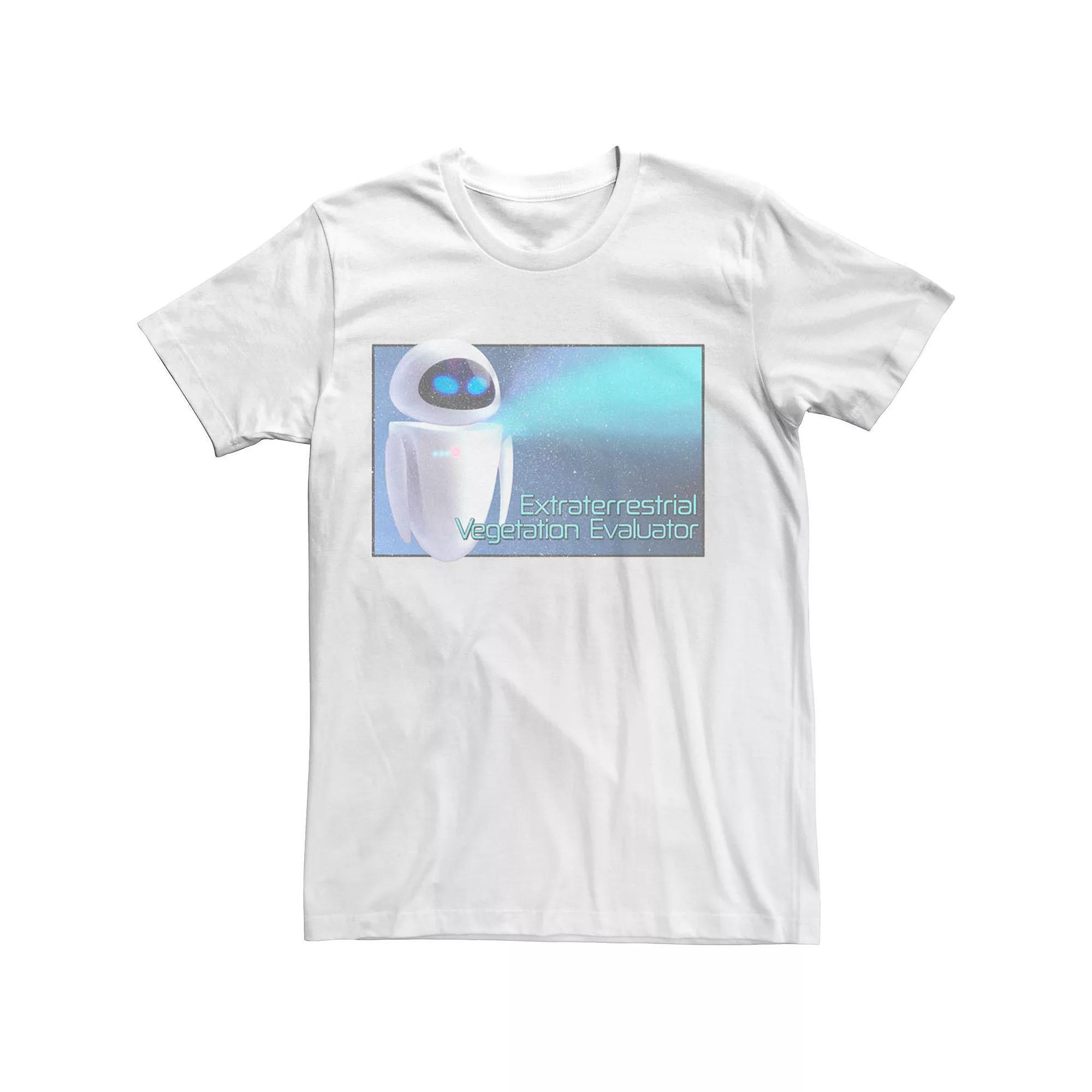 Men's Wall-E Veggie Evaluator Poster Tee, Size: 3XL, White Product Image