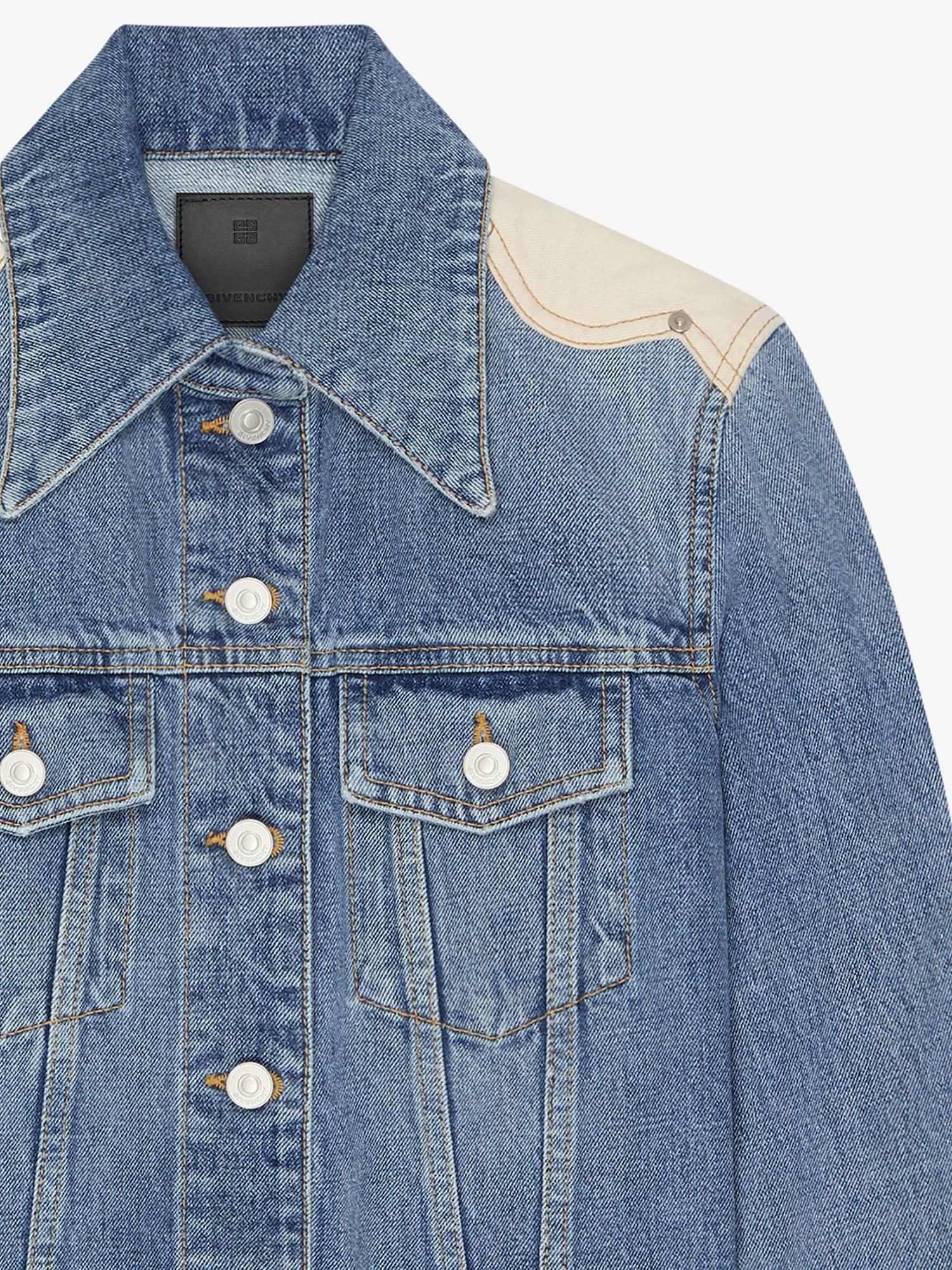 Jacket in denim with yoke Product Image