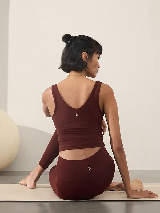 Transcend V-Neck Crop Sports Bra A-C Product Image