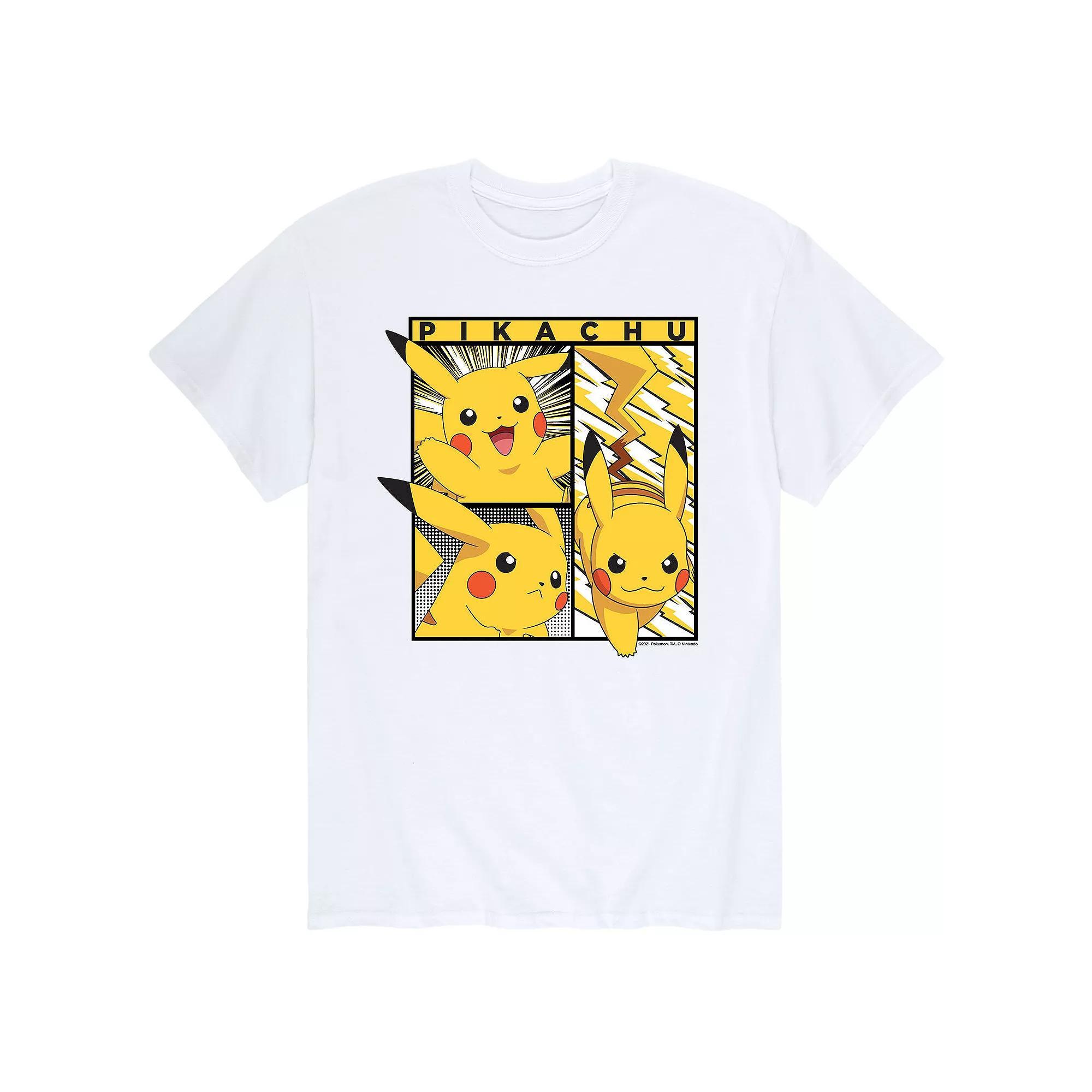 Mens Pokemon Pika Poses Tee Product Image