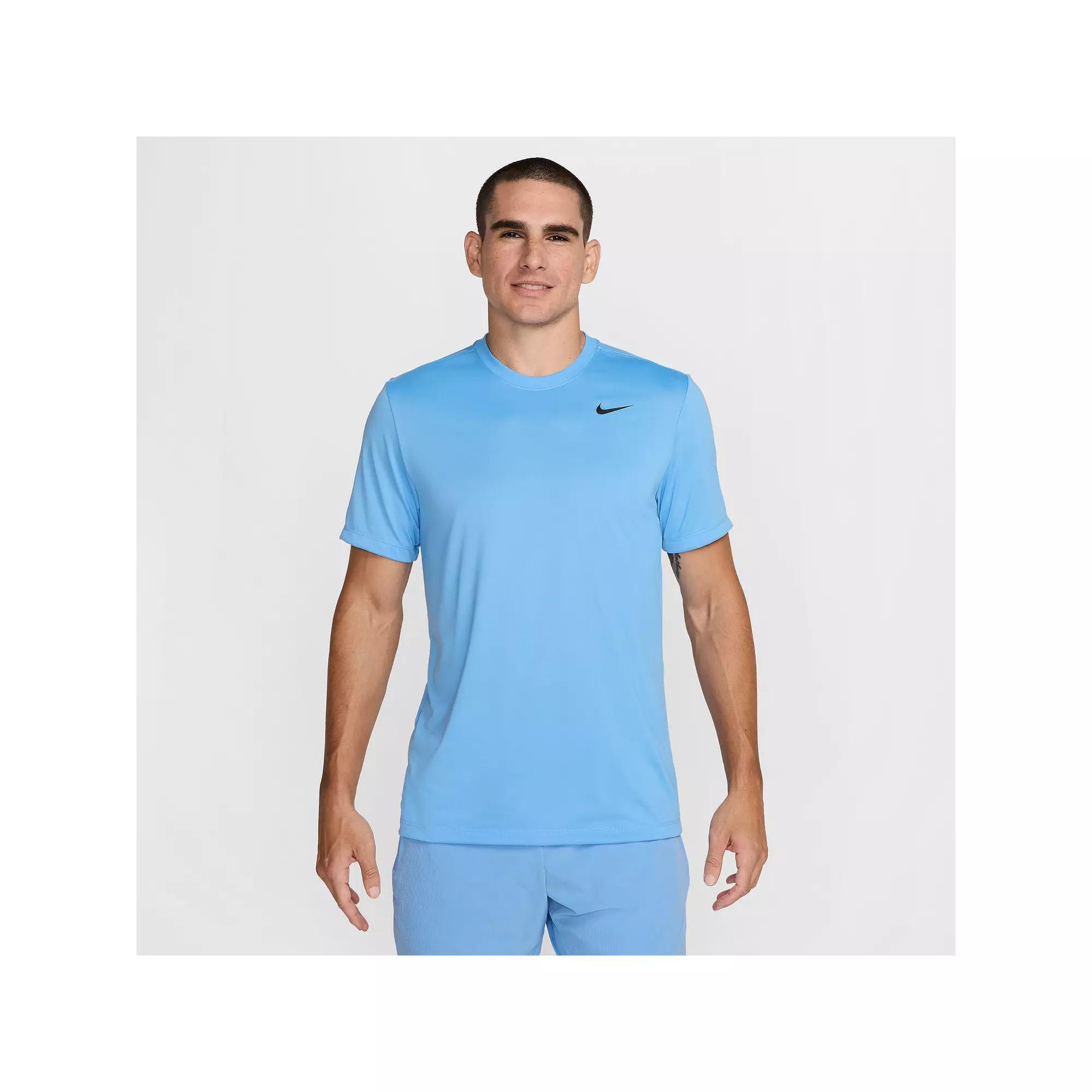 Men's Nike Dri-FIT Legend Fitness Tee, Size: XL, University Blue Product Image