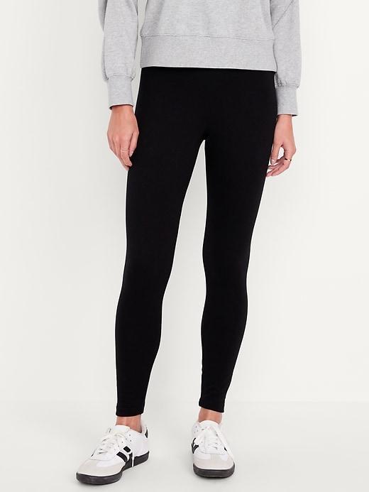 High-Waisted Fleece-Lined Leggings 2-Pack Product Image