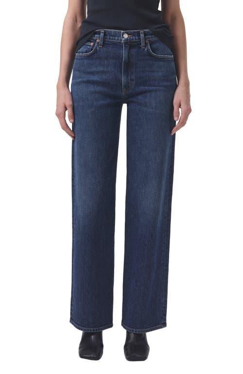 Harper Mid-Rise Wide-Leg Jeans Product Image