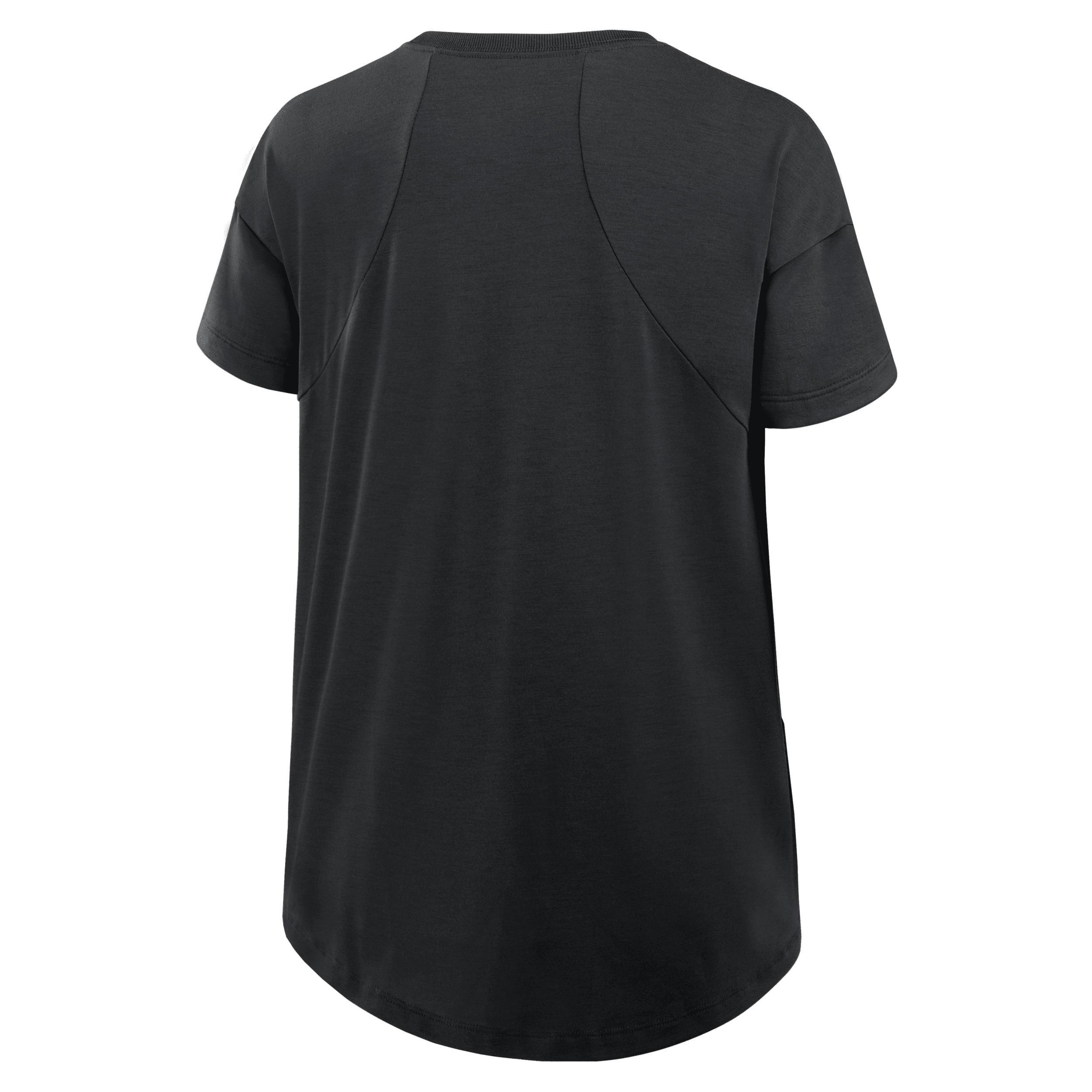 Miami Marlins City Connect Flowy Womenâs Nike Women's Dri-FIT MLB T-Shirt Product Image