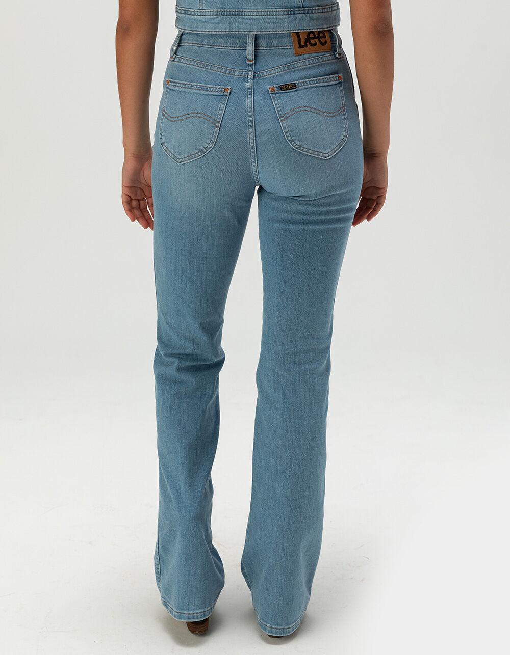 LEE High Rise Double Side Seam Womens Bootcut Jeans - LIGHT WASH Product Image